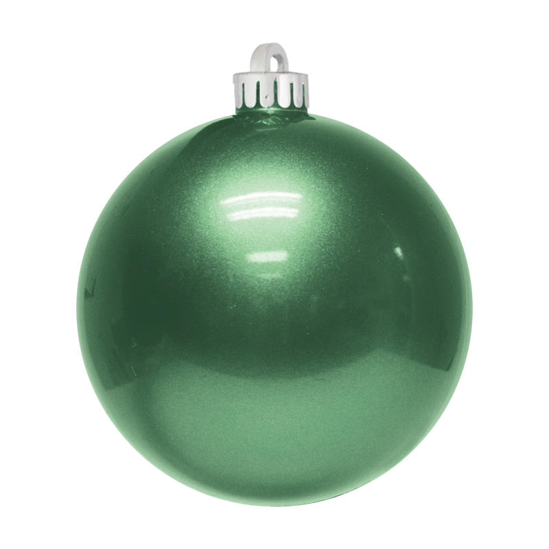 Dekra-Lite Teal Candy Apple Ornament