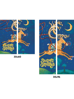 Dreamy Rudolph Double Banner Set