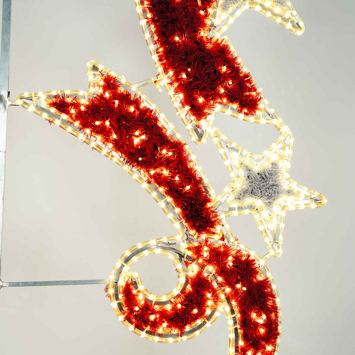 Falling Ribbon Stars LED Pole Mounts