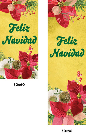 Flor de Noche Buena Single Vinyl Banner