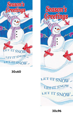 Frosty & Friends Single Vinyl Banner