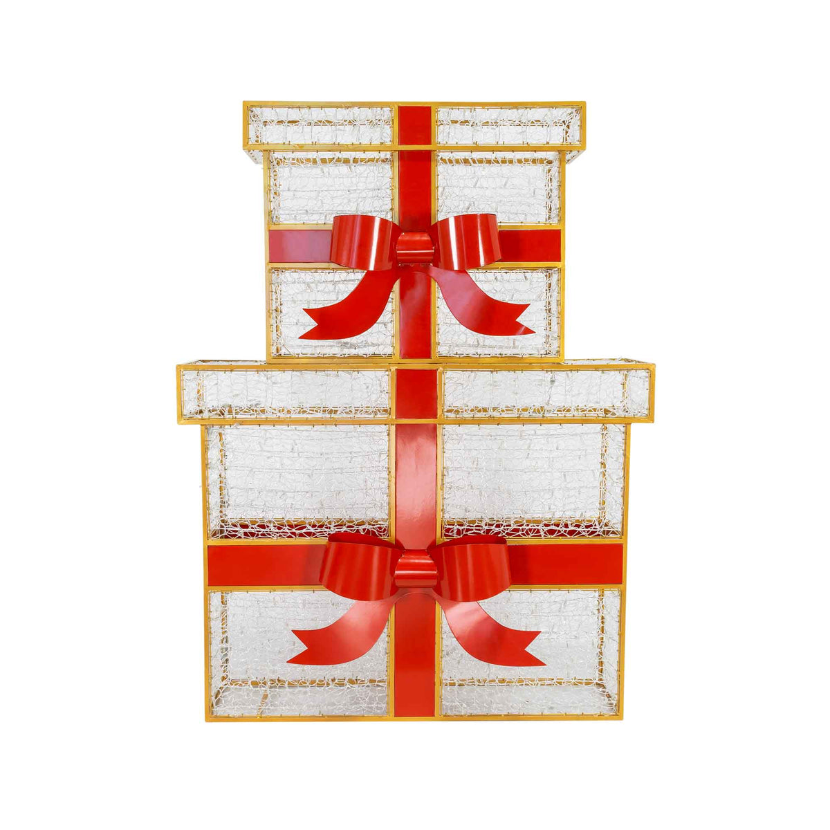 Illuminated Gift Box Stack