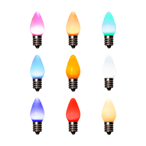 LED C7 Opaque Bulbs