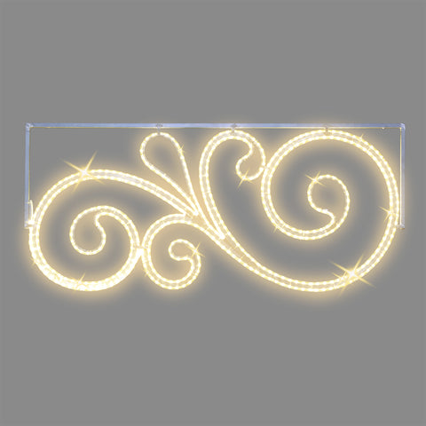 Dekra-Lite Light Motif "Sola" - warm white leds - 5.9' x 2.6' - 120V