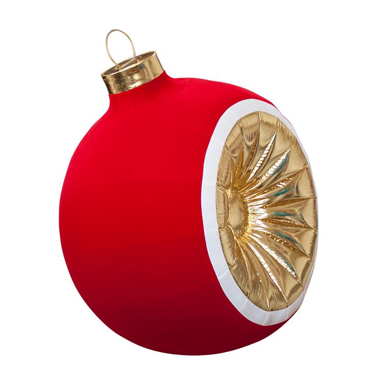 Dekra-Lite 3.9' Red Odessa Inflatable Ornament