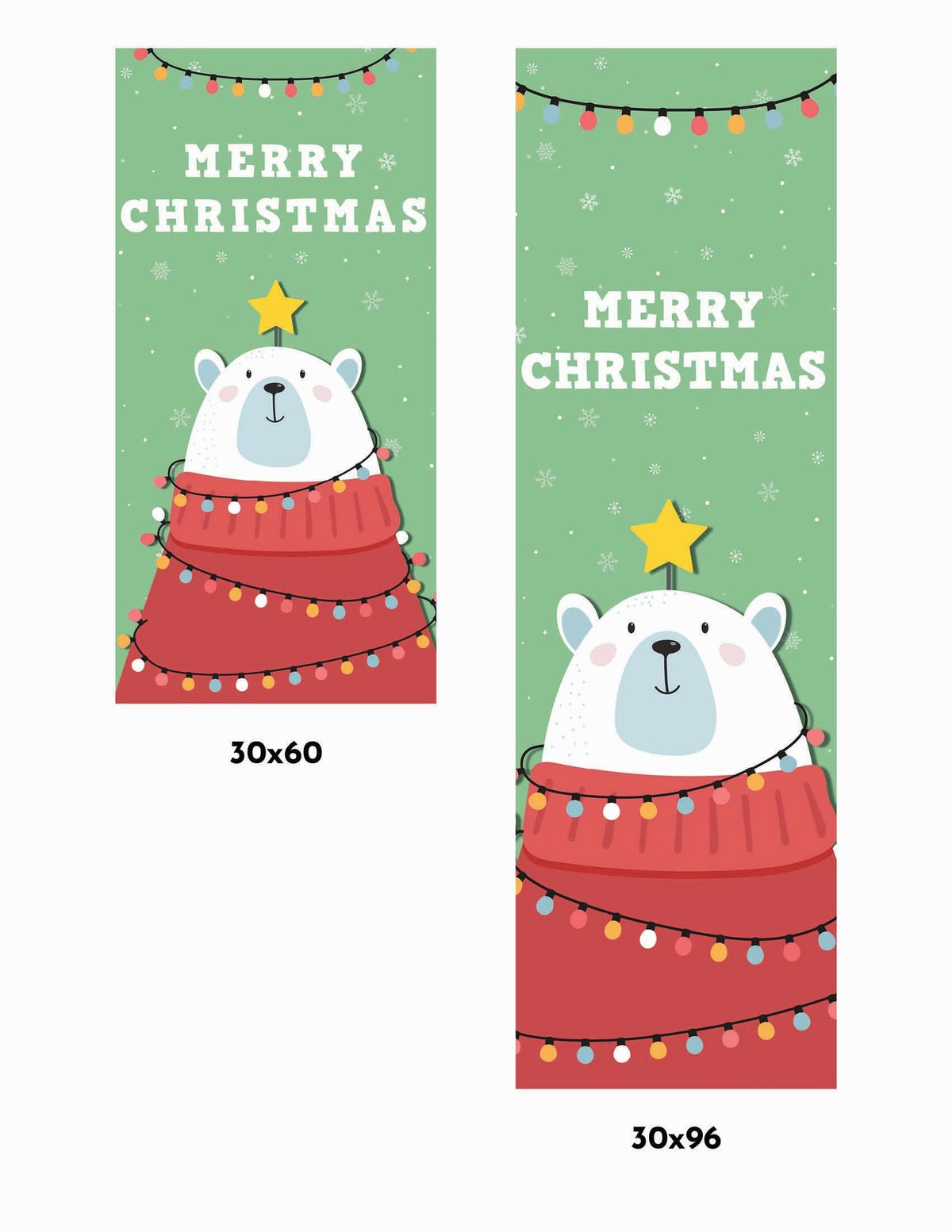 Polar Lights Single Vinyl Banner