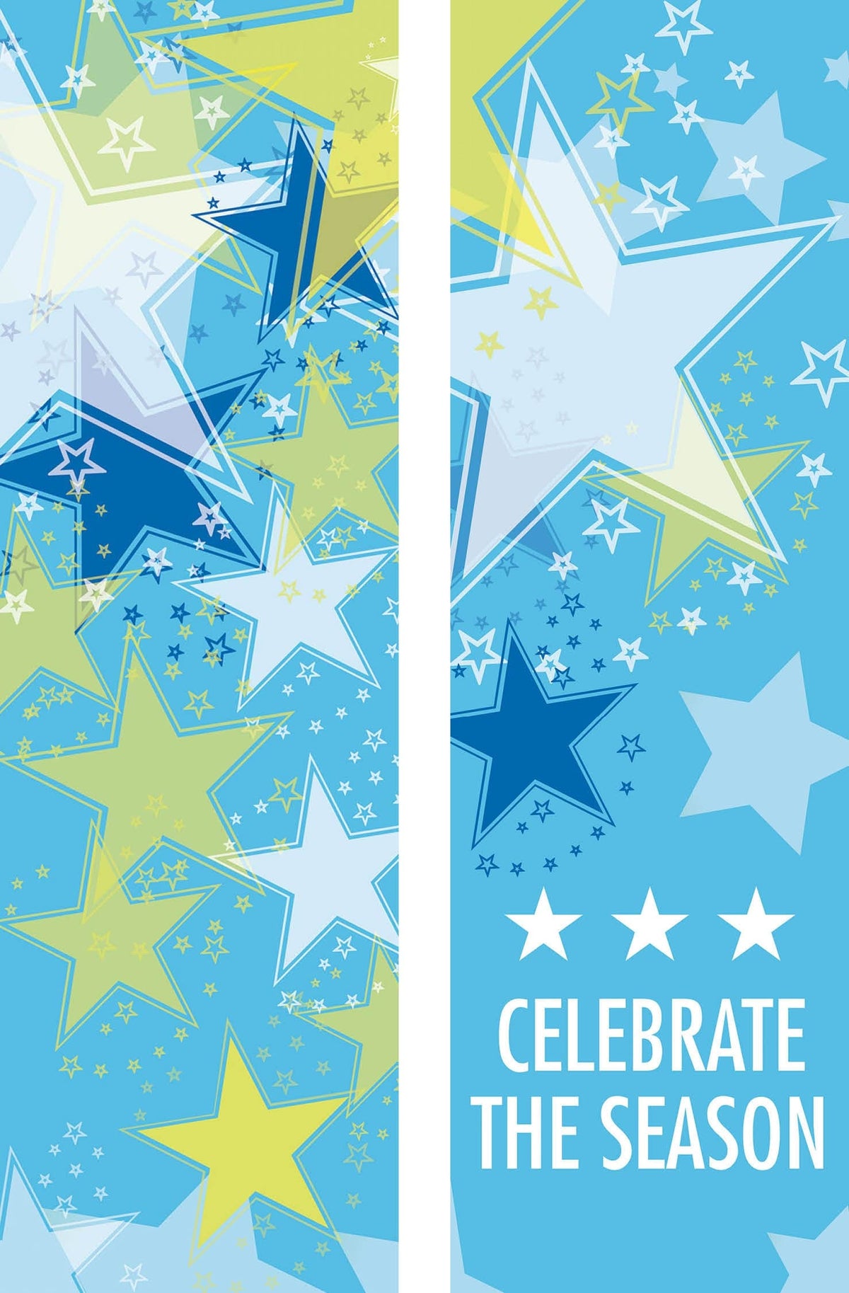 Star Celebration Double Vinyl Banner Set