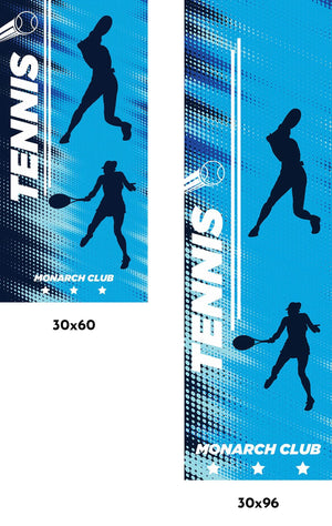 Tennis Single Vinyl Banner