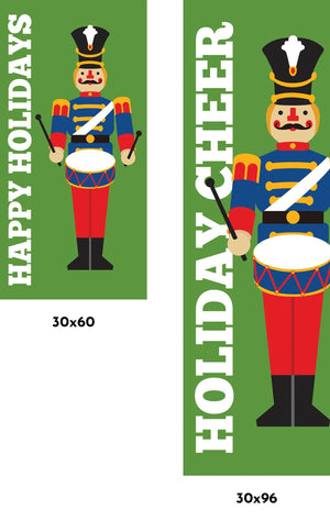 Toy Soldier Single Vinyl Banner