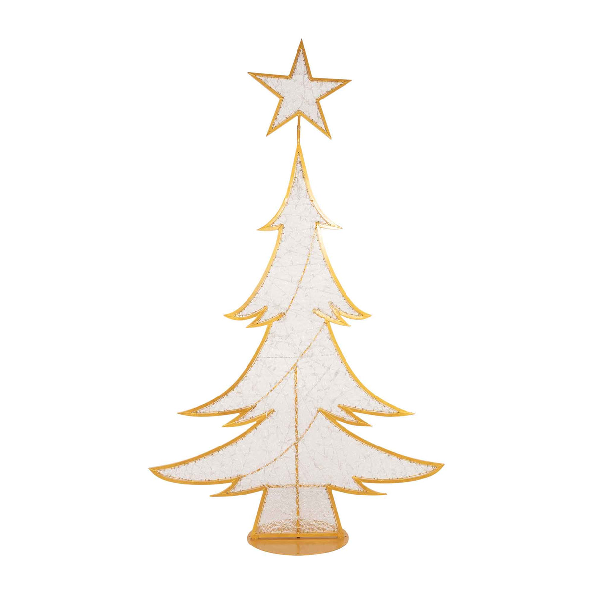 Wispy 2D Illuminated Christmas Tree