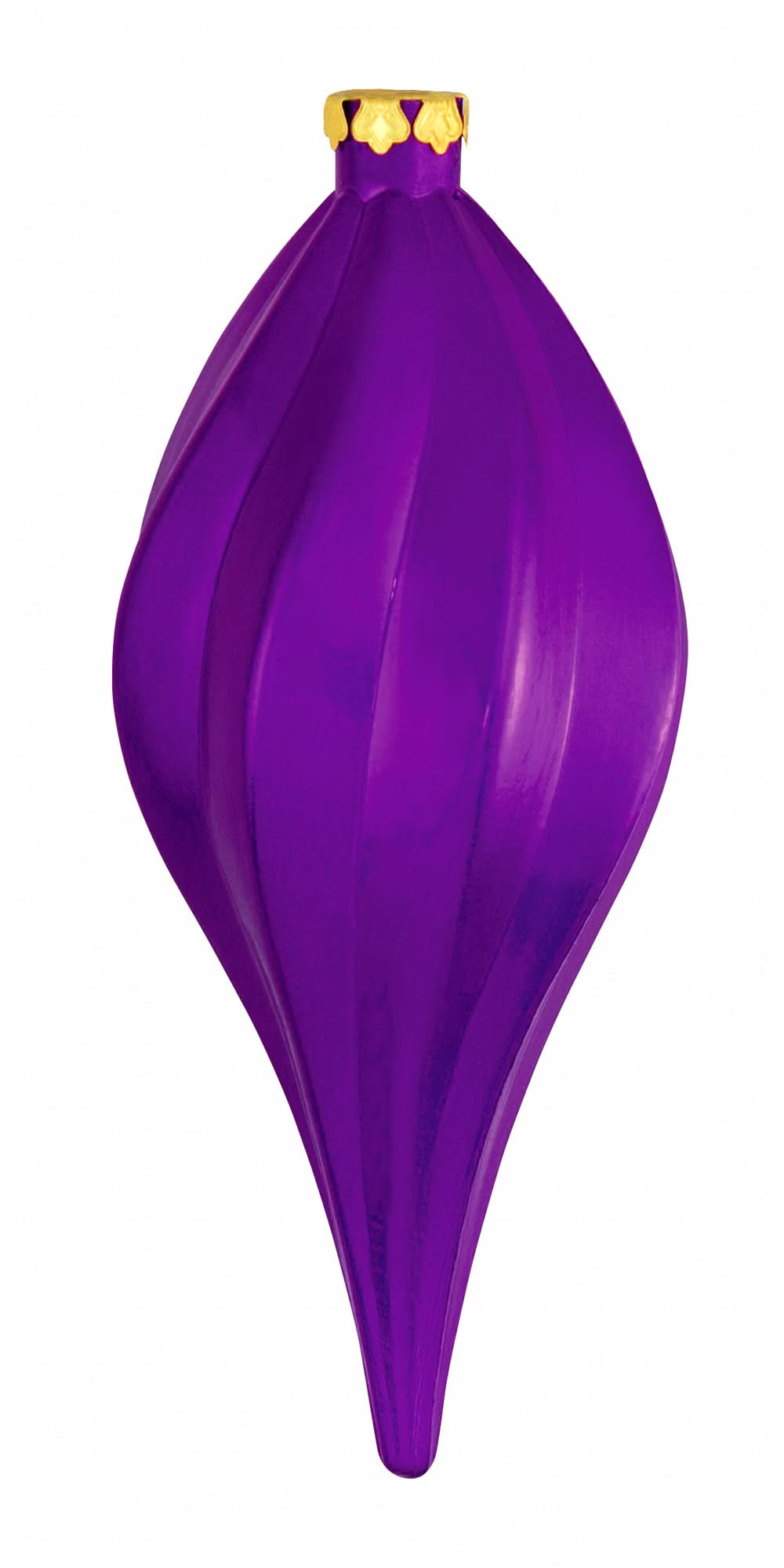 Dekra-Lite Purple Spiral Finial