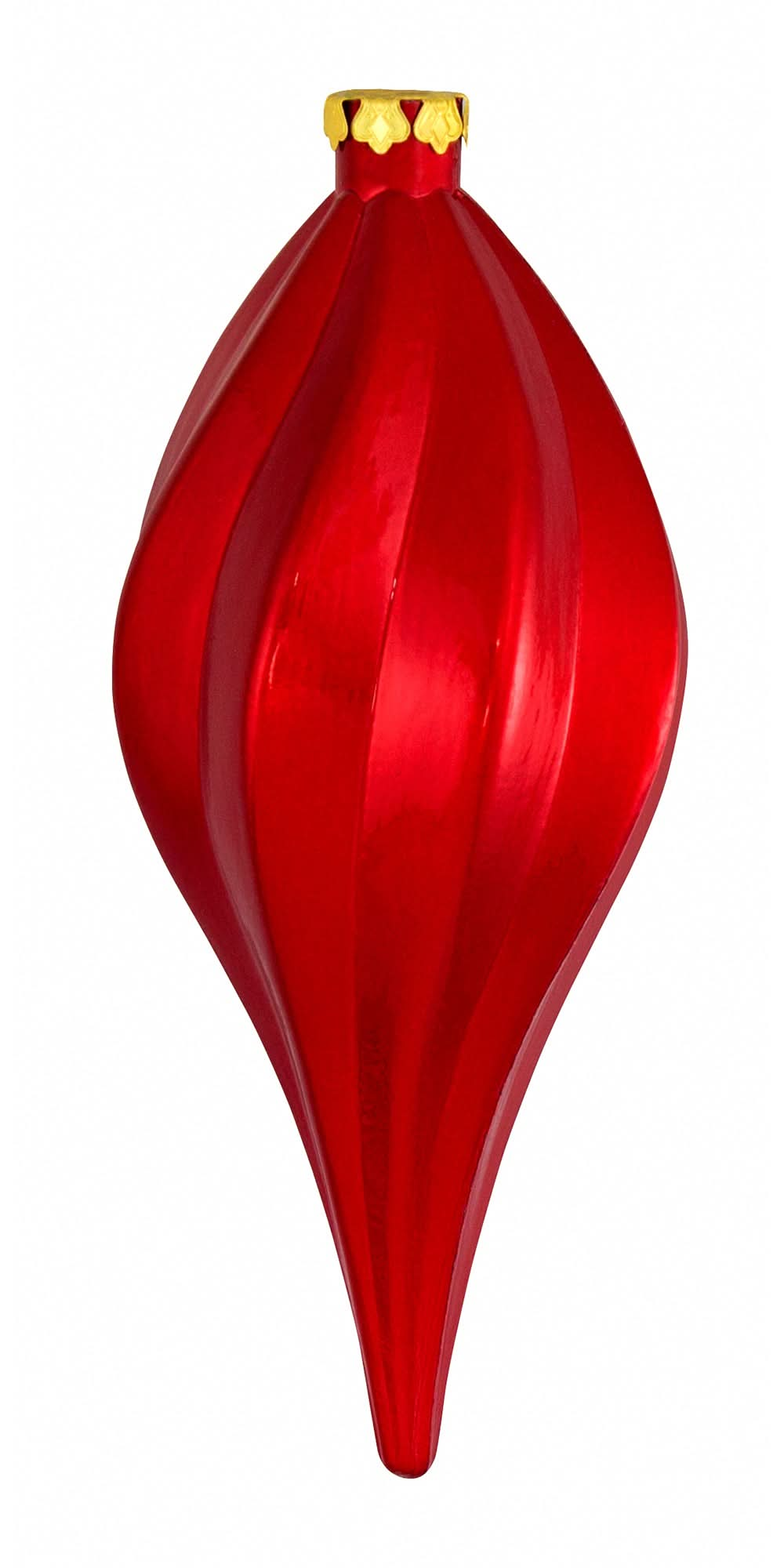 Dekra-Lite Red Spiral Finial