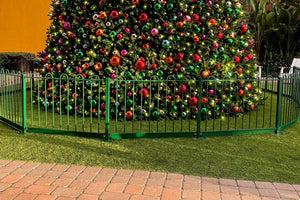 Holiday Fence Posts