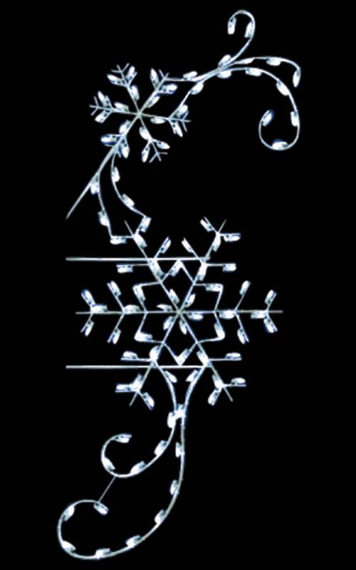 Pole Mount 8 Classic Winter Snowflake Wled C 7s Dekra Lite 4836