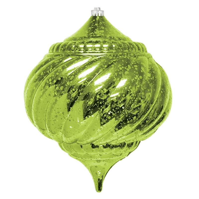 Dekra-Lite Mercury Onion Light Green Ornament