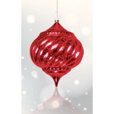 Dekra-Lite Mercury Onion Red Ornament