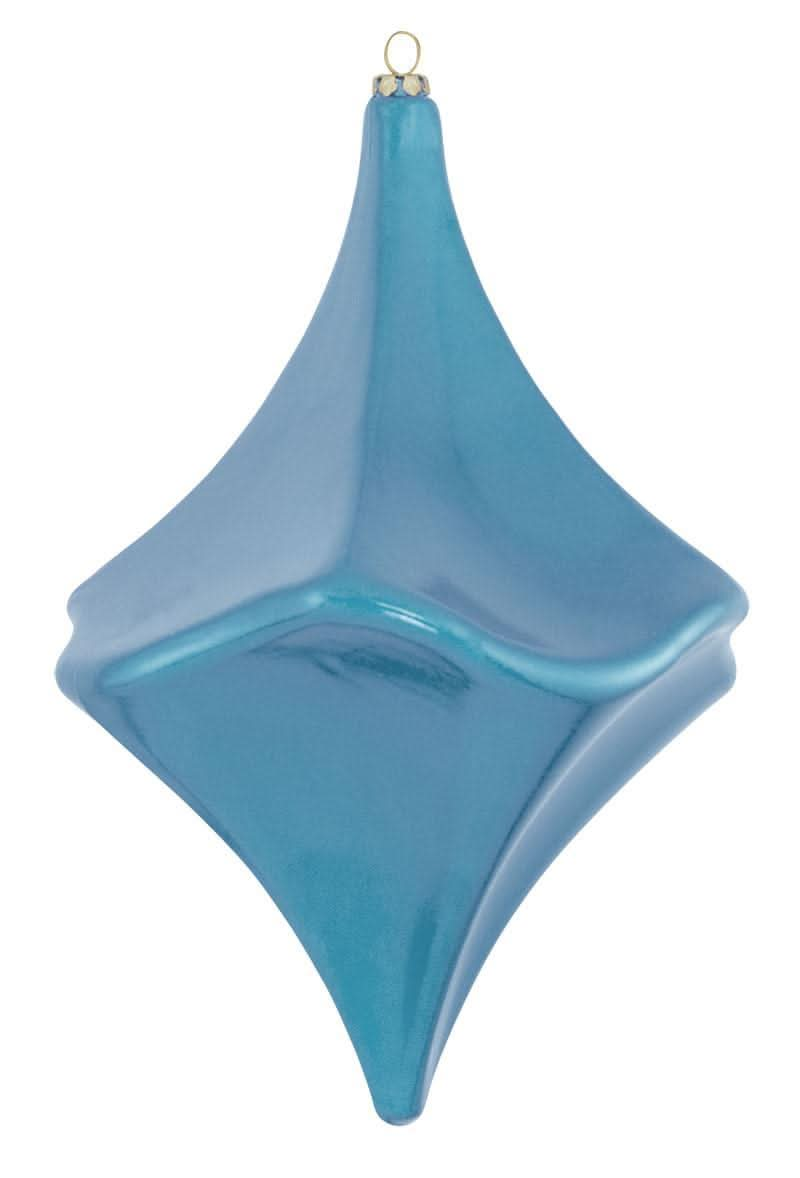 Dekra-Lite Teal Short Diamond Finial